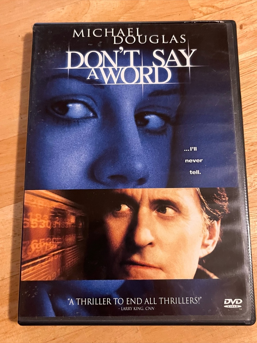 Don't Say a Word DVD Starring Michael Douglas